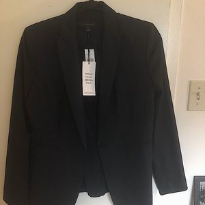 Navy Ann Taylor skirt suit